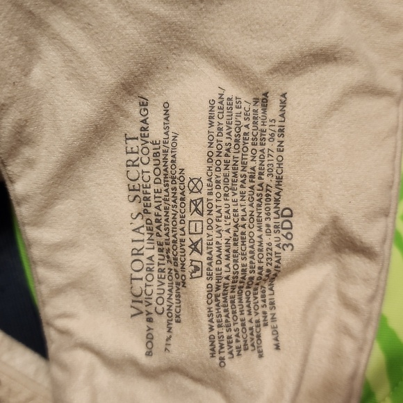 Victoria secret body by victoria lined perfect coverage 36DD - Picture 4 of 6